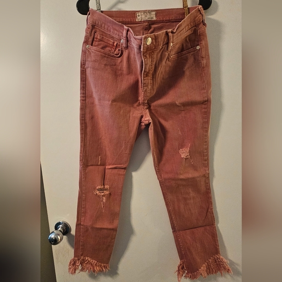 NWOT! 3 Pairs of Free People Great Heights Frayed Skinny Jeans - Size 31 - Picture 5 of 6